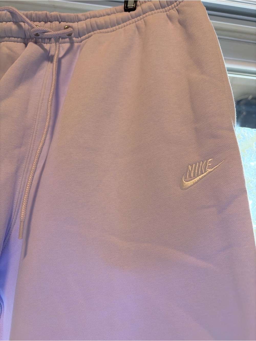 Nike Pale Purple Women's Fleece Jogger Pants